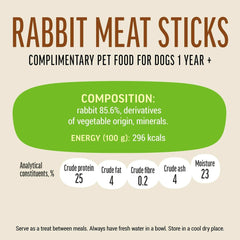 Dog Fest Rabbit Meat Sticks For Adult Dogs - 45g