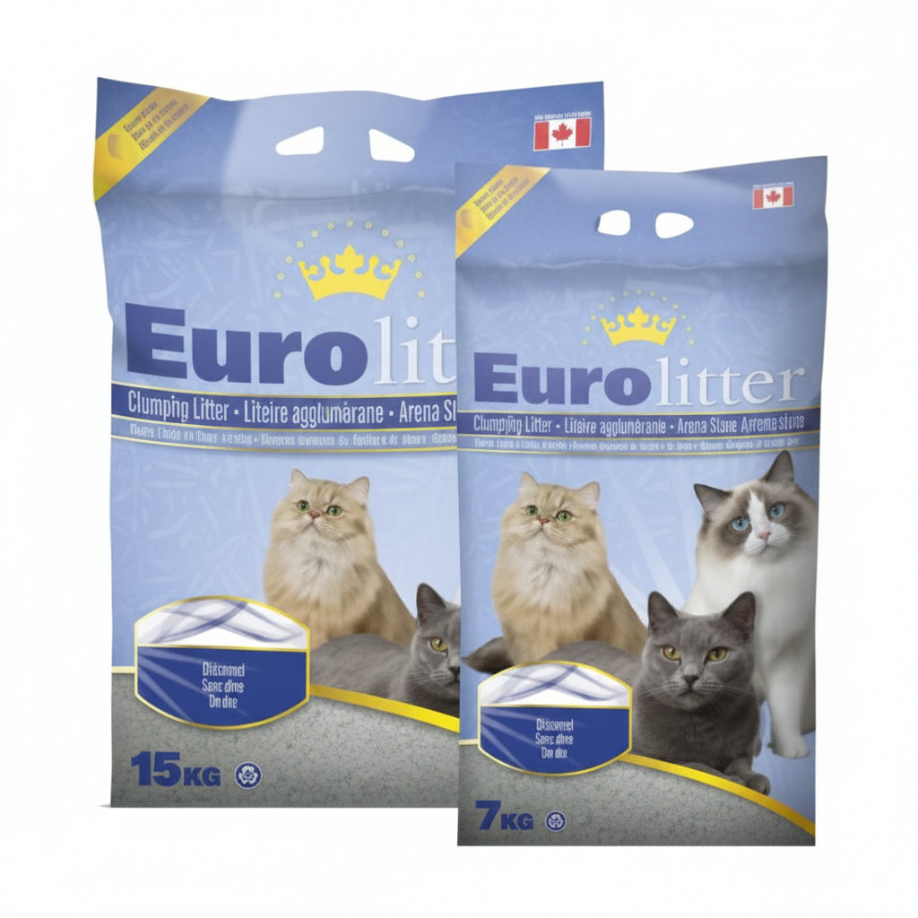 Eurolitter Premium Cat Litter – Unscented - 7KG