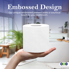 Soft N Hygienic Toilet Roll Tissue – 400 Sheets | 10 Rolls x 1 Pack | Premium Bathroom Tissue Paper