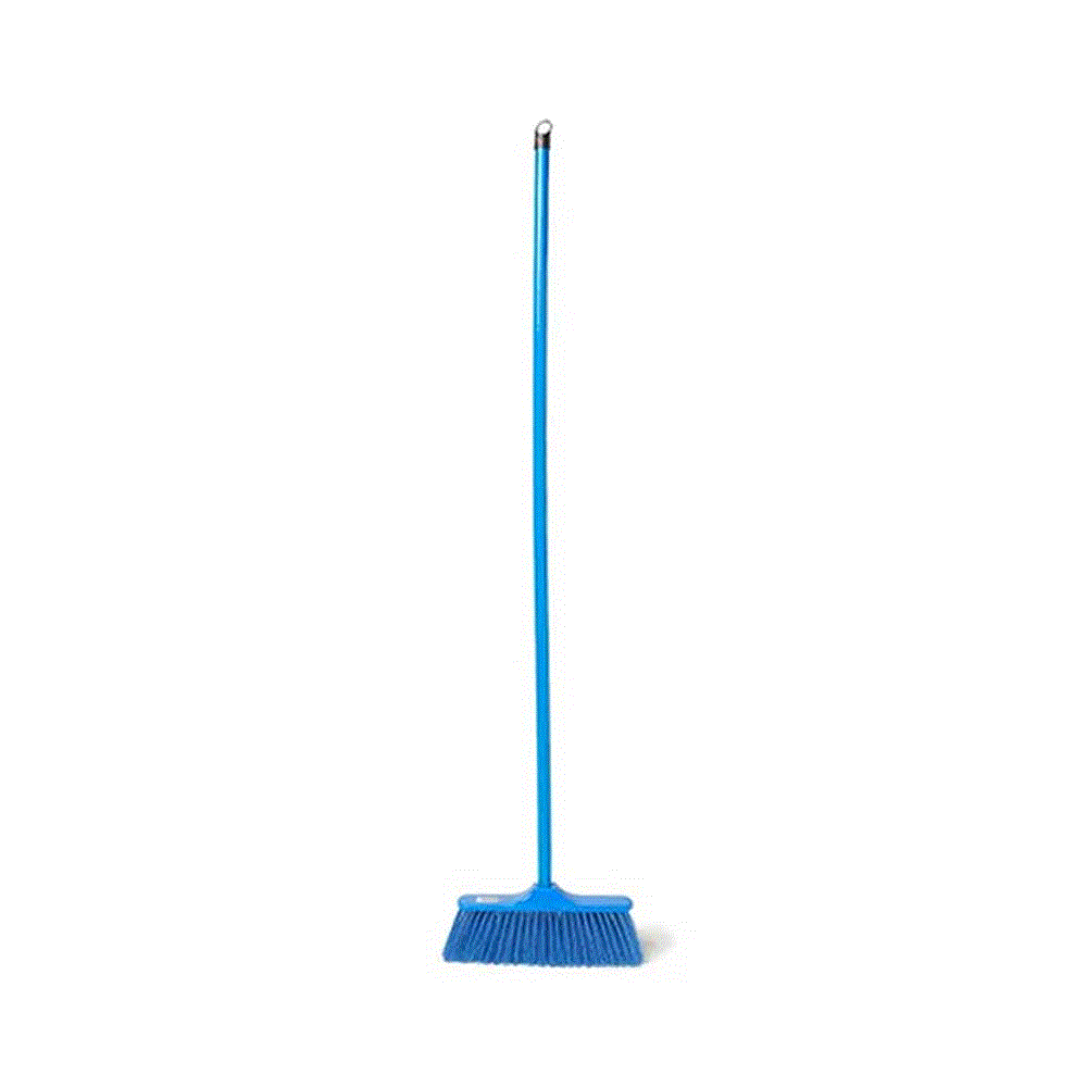 Floor Cleaning Brush With Stick -  1 Piece