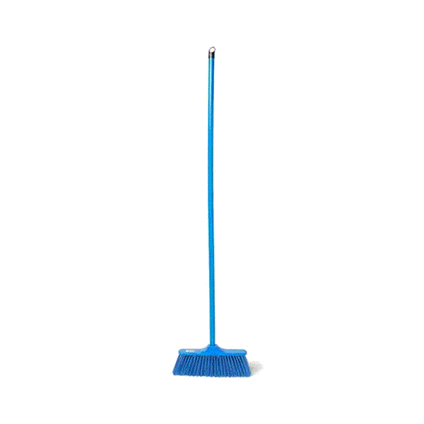 Floor Cleaning Brush With Stick -  1 Piece