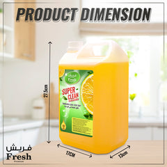 SNH Fresh Lemon Dishwash Liquid 5 Liter