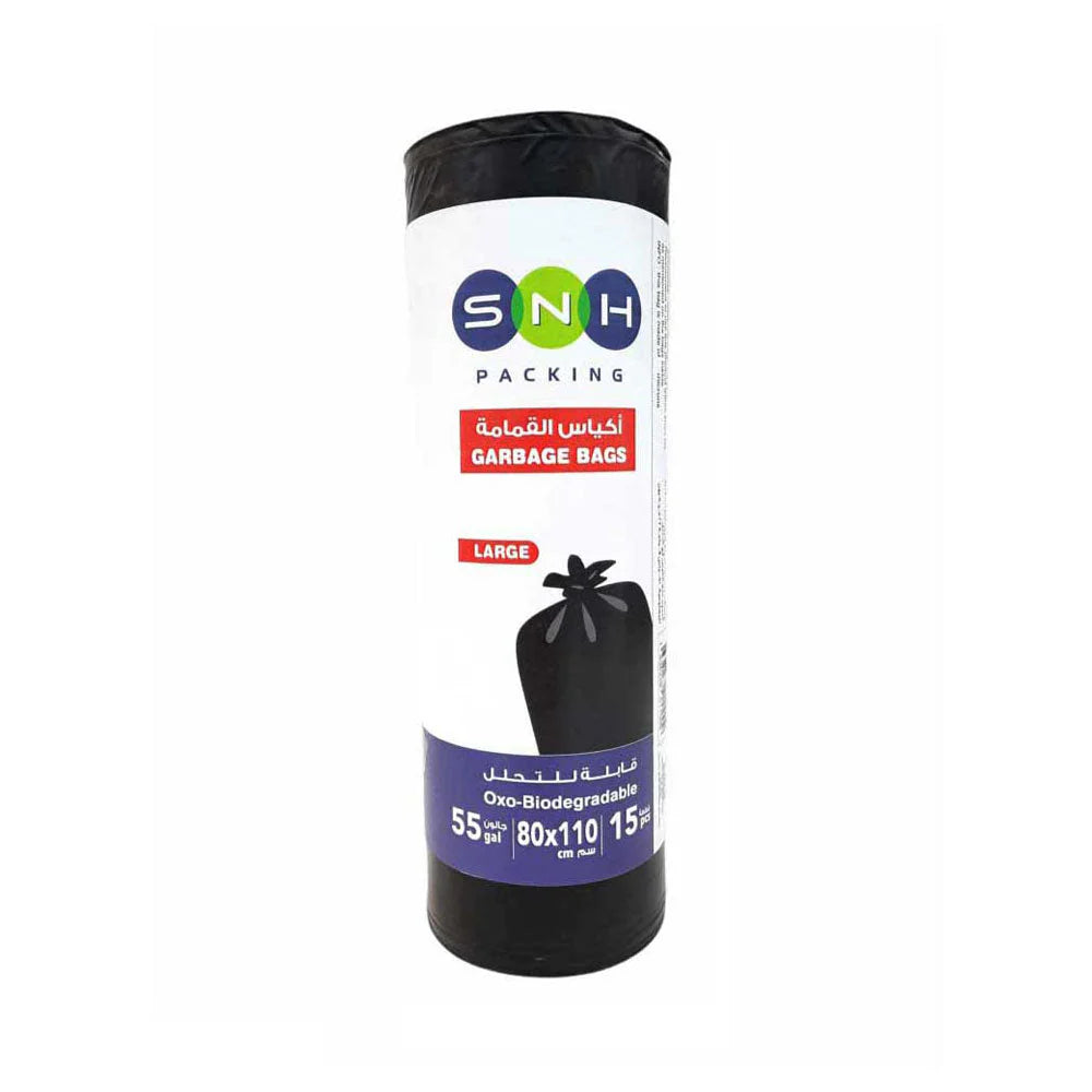 Garbage Bag Rolls – Heavy-Duty | Black, Blue & Green | Multiple Sizes | 20 PCS