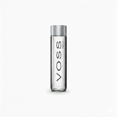 VOSS SPARKLING WATER GLASS BOTTLE 375MLX24PCS