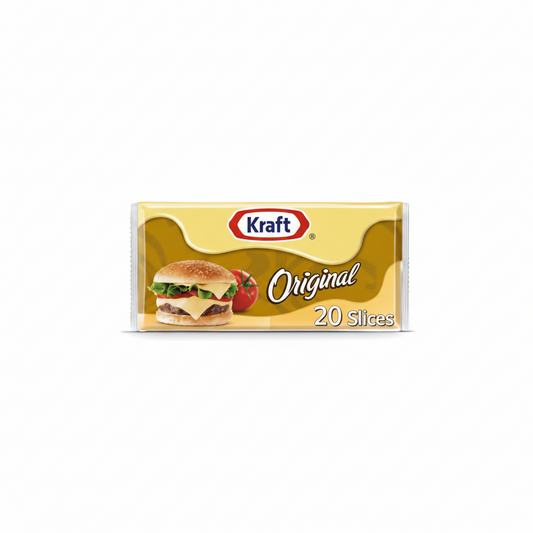 KRAFT SLICE CHEESE ORIGINAL  400GM