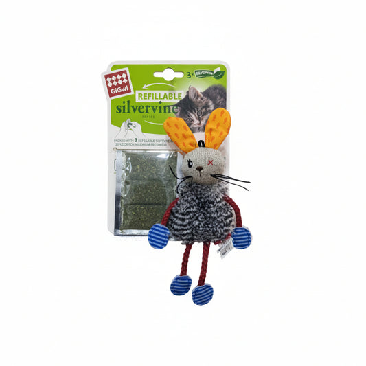 Rabbit Refillable Slivervine with 3 Slivervine teabags in ziplock bag