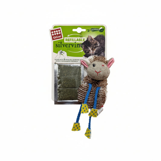Sheep Refillable Slivervine with 3 Slivervine teabags with ziplock bag