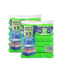 Microfiber Cleaning Cloth – 5 PCS PKT | 40x40 cm