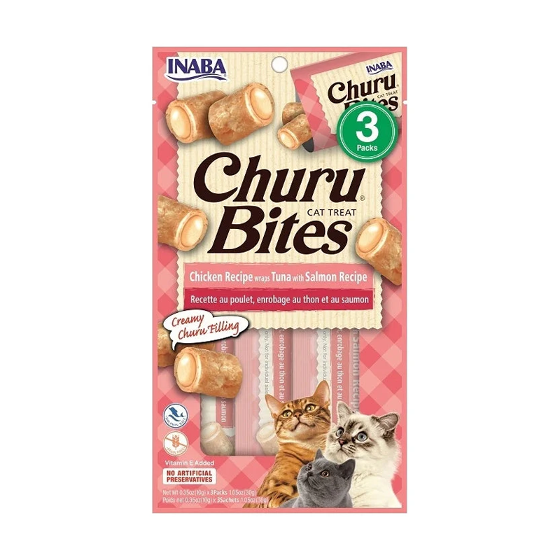 INABA Churu chicken recipe wraps tuna with salmon recipe 30g /3 pouches per pack