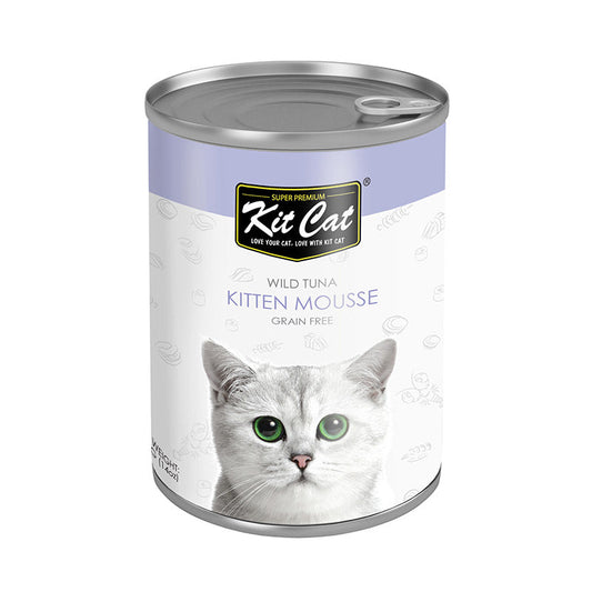 Kit Cat Wild Tuna Kitten Mousse Wet Food 400G