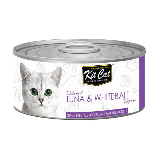 Kit Cat-tin-Tuna & Whitebait toppers 80g