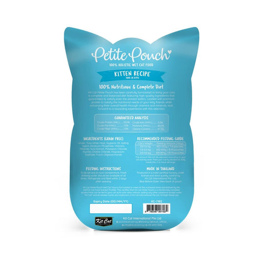 Kit Cat Petite Pouch 70g – Kitten Tuna