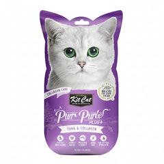 Kit Cat Purr Puree Plus+ Tuna & Collagen (Collagen Care)