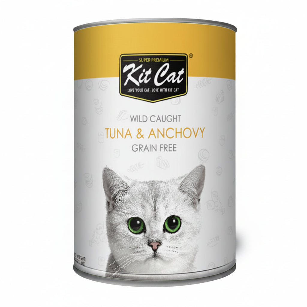 Kit Cat Wild Caught Tuna & Anchovy - 400G