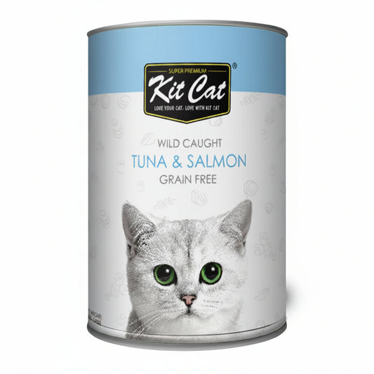 Kit Cat Wild Caught Tuna & Salmon - 400G