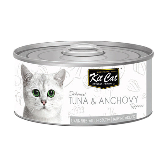 Kit Cat-tin-Tuna & Anchovy Toppers 80g