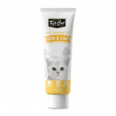 Kit Cat Daily Nutritional Supplement Gel For Cats & Kittens – Skin & Coat (120g)