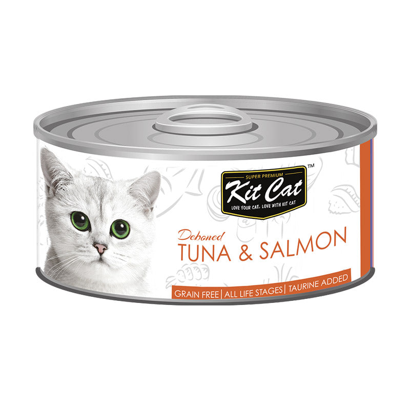 Kit cat-tin-TUNA & SALMON 80g