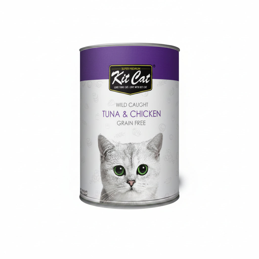 Kit Cat Wild Caught Tuna & Chicken 400G