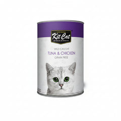 Kit Cat Wild Caught Tuna & Chicken 400G