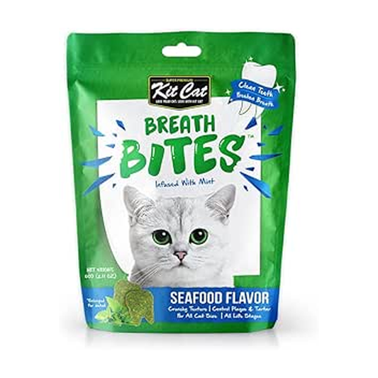 Kit Cat Breath Bites Seafoods Flavor 60g