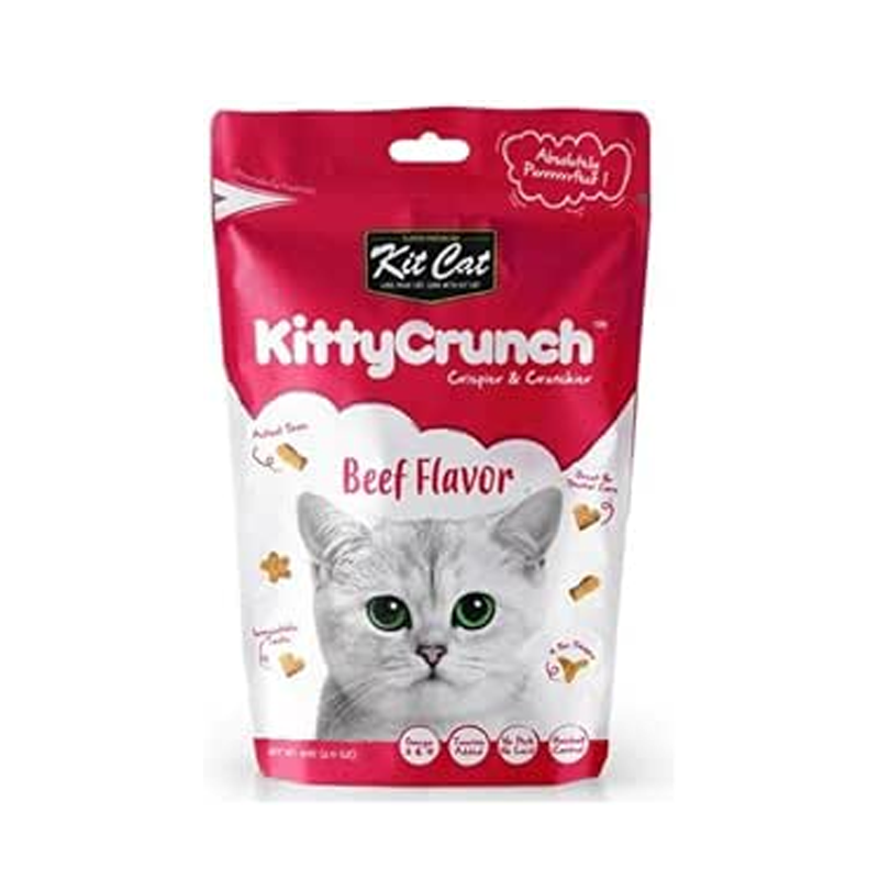 Kit Cat Kitty Crunch Beef Flavor (60g)