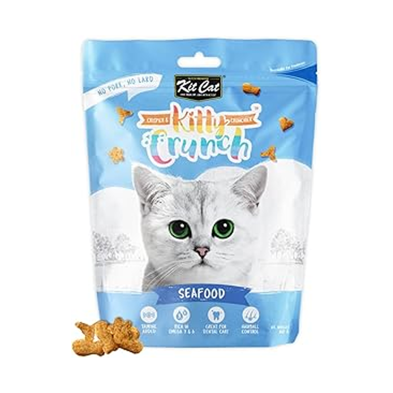 Kit Cat Kitty Crunch Seafood Flavor (60g)