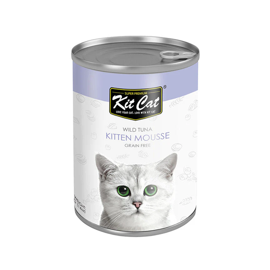 Kit Cat Wild Tuna Kitten Mousse Wet Food 400G
