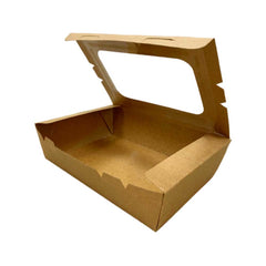 Kraft Lunch Box With Window - Your One Stop Solution UAE