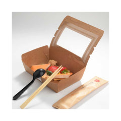 Kraft Lunch Box With Window - Your One Stop Solution UAE