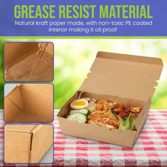 Kraft Lunch Box Without Window - Your One Stop Solution UAE