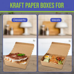 Kraft Lunch Box Without Window - Your One Stop Solution UAE