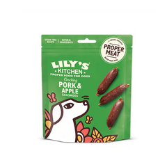 Lily's Kitchen Cracking Pork & Apple Sausages Dog Treats 70G