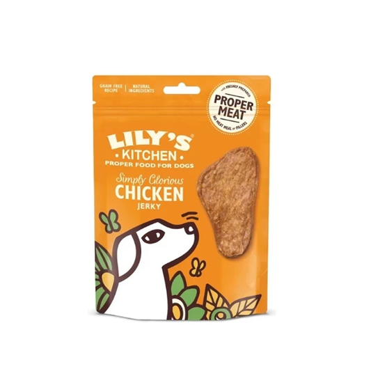 Lily's Kitchen Simply Glorious Chicken Jerky Dog Treats 70G