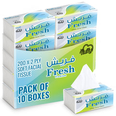 مناديل نايلون عبوة 400 ورقة مقاس 5×6 30 قطعة