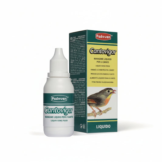 Padovan Cantovigor Liquid Complementary Feed for Birds 30ml