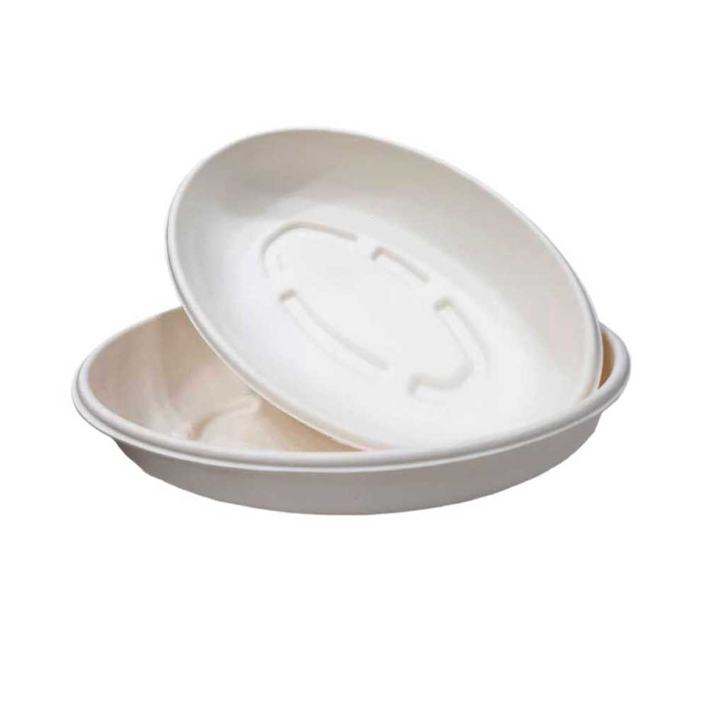 Bio-Degradable Burrito Oval Bowl 18 Oz With Lid 50 Pieces