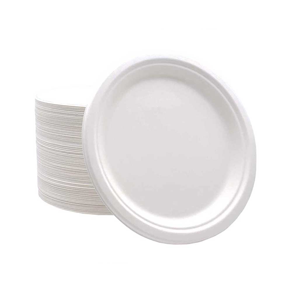 Bio-Degradable Plate 9 Inch 50 Pieces