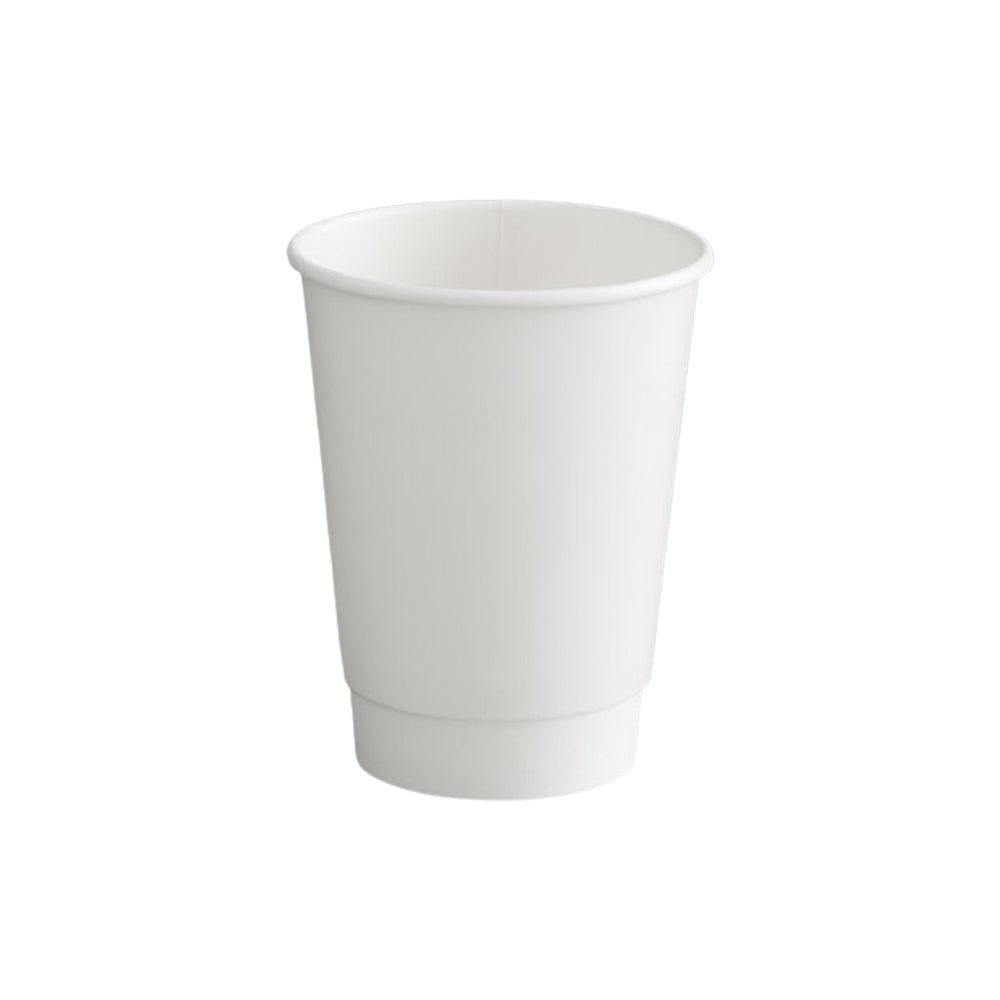 Coffee Cup White 12 Oz Double Wall 20X25 1X500 Pieces