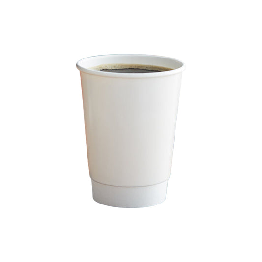 Coffee Cup White 12 Oz Double Wall 20X25 1X500 Pieces - Your One Stop Solution UAE