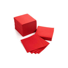 Cocktail Paper Napkin 2 Ply – Red 33x33 (50 pcs x 1 pkt)