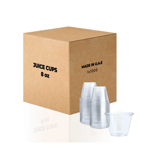 PET Clear Juice Cups – Disposable Cold Drink Cups, 1000 Pcs