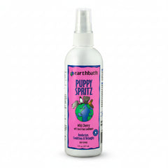 earthbath® Puppy Spritz, Wild Cherry with Skin & Coat Conditioners, Made in USA, 8 oz pump spray