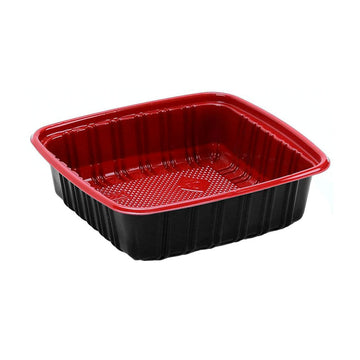 Black & Red Base Containers