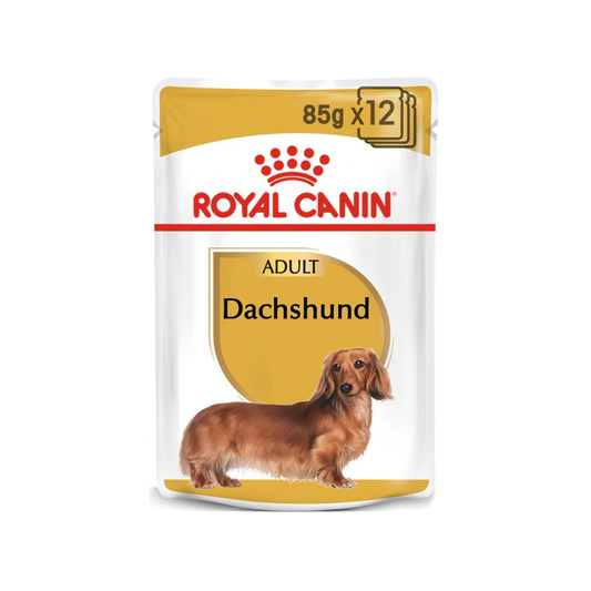 Royal Canin Breed Health Nutrition Dachshund Adult (Wet Food - Pouches) 12 x 85 g