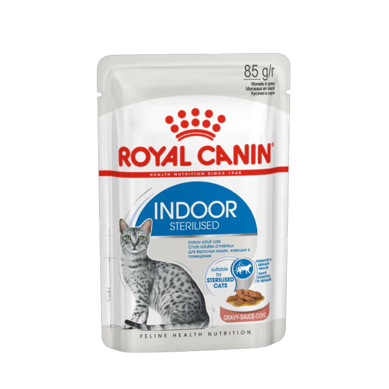 Royal Canin Feline Health Nutrition Indoor (WET FOOD - Pouches)