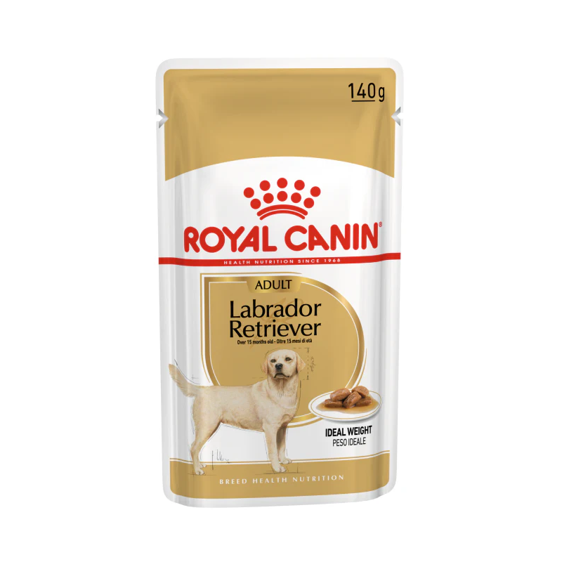 Royal Canin Breed Health Nutrition Labrador (Wet Food - Pouches) 10 x 140 g