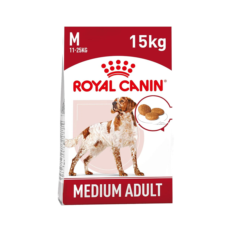Royal Canin Medium Adult Dry Dog Food - 15KG