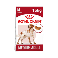 Royal Canin Medium Adult Dry Dog Food - 15KG