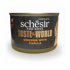 Schesir Taste The World Dog Wholefood - Chicken With Paella150g